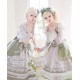 Yingluofu Teacup Rabbit Long JSK(Pre-Order/Full Payment Without Shipping Cost)